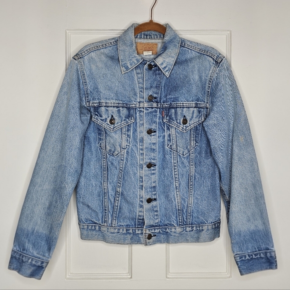 VTG 70s/80s Levi’s Denim Type III Trucker Jacket 70505-0213 - Picture 14 of 14